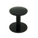 Svart plast tamper