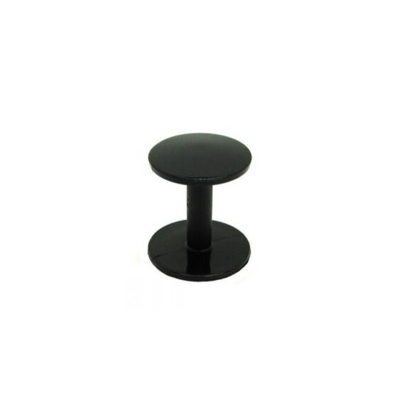 Svart plast tamper